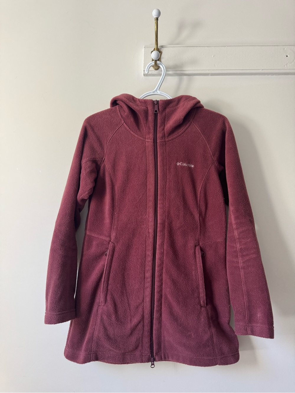 Columbia Hooded Fleece Jacket - Dusty Rose